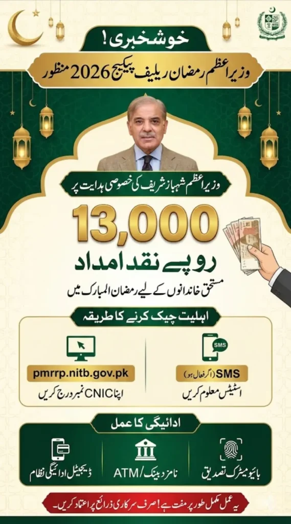 Good News! PM Ramzan Package Officially Approved - 13000 Cash Will be Given in Ramadan