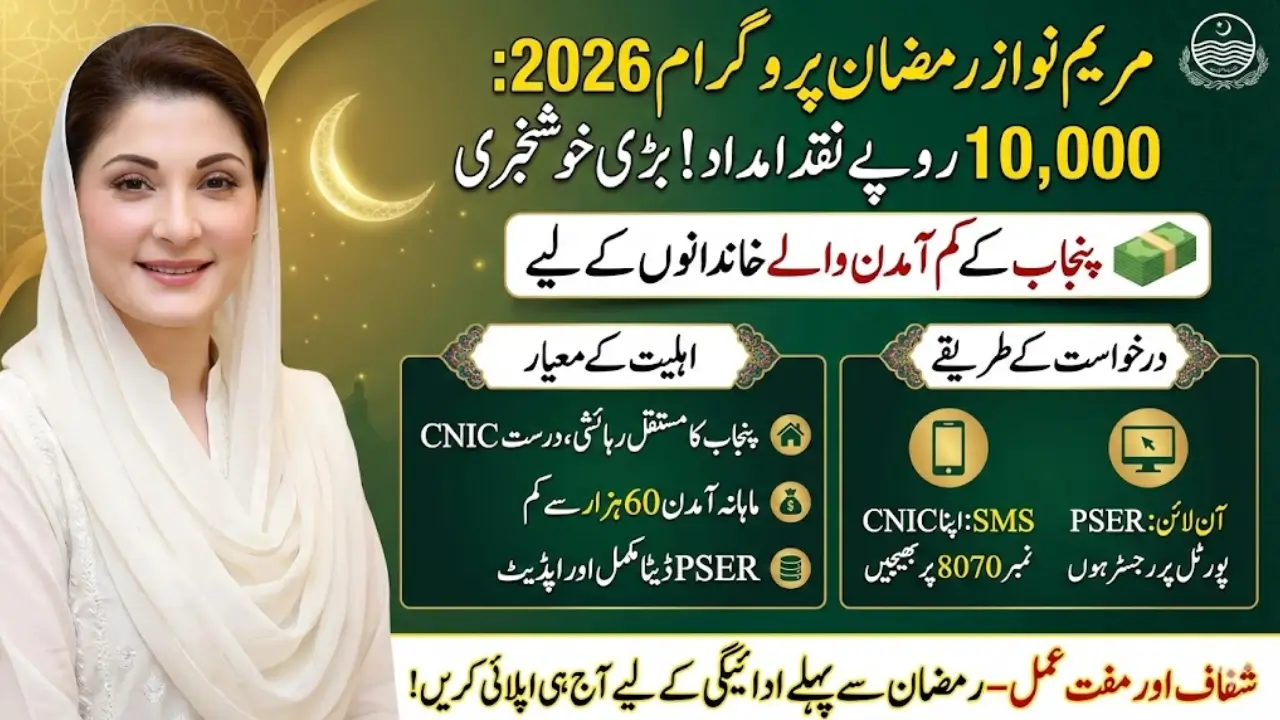 Maryam Nawaz Ramzan Program 10000