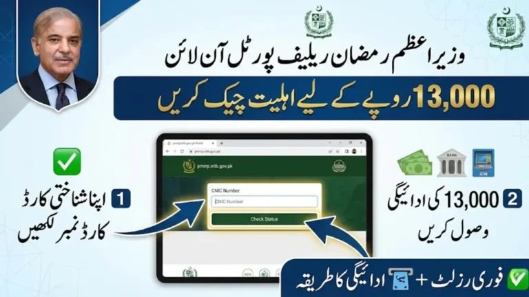 pmrrp.nitb.gov.pk Portal Opened