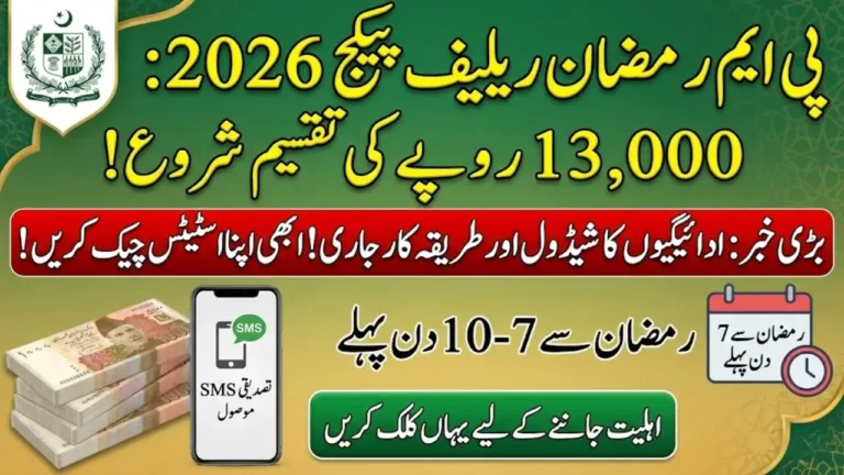 PMRRP Distribution 2026 – When Eligible Families Will Receive Rs. 13,000