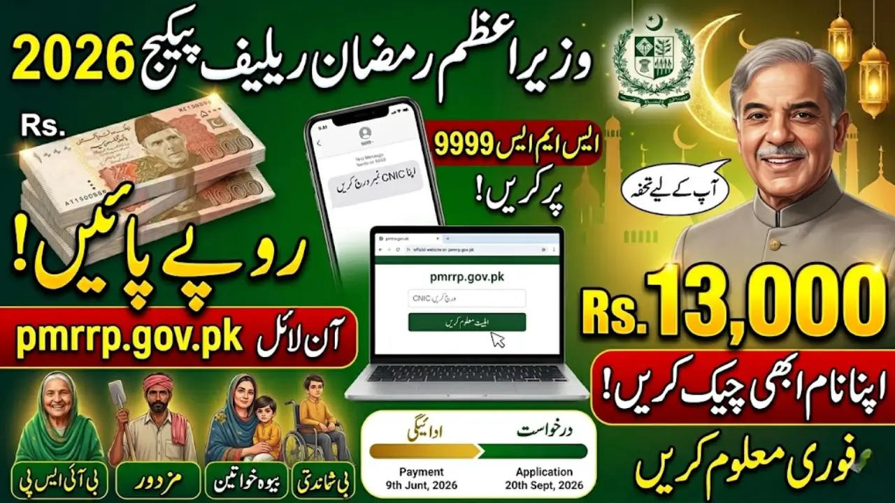 Wazir-e-Azam Ramzan Relief Package 2026
